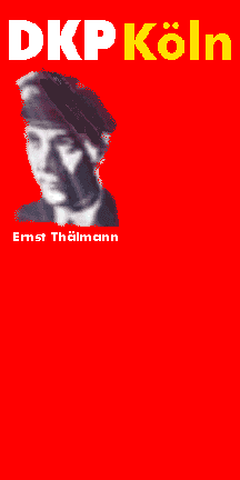 [German Communist Party, flag variant with Ernst Thälmann portrait (Germany)]